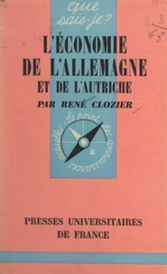L'économie de l'Allemagne et de l'Autriche