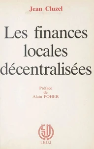 Les finances locales décentralisées