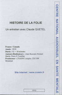 Claude Quétel - Histoire de la folie - DVD.