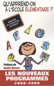  CNDP - Ecole élémentaire - Les nouveaux programmes.
