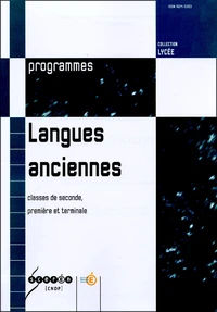 Langues anciennes 2nd, 1e et tle