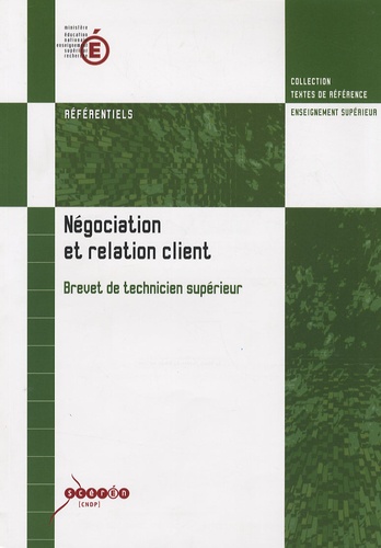  CNDP - Négociation et relation client BTS - Référentiels.