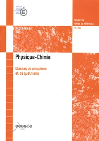 Physique - Chimie 5e et 4e