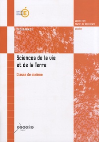  CNDP - Sciences de la vie et de la Terre 6e - Programmes.