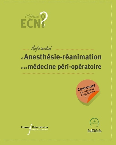 Référentiel d'anesthésie-réanimation et de médecine péri-opératoire