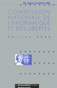  CNIL - Commission nationale de l'informatique et des libertés - 20e rapport d'activité 1999.