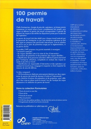 100 permis de travail