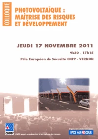 Photovoltaïque : maîtrise des risques et développement