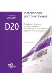 Référentiel APSAD D20 Installations photovoltaïques