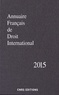  CNRS - Annuaire français de droit international - Tome 61.