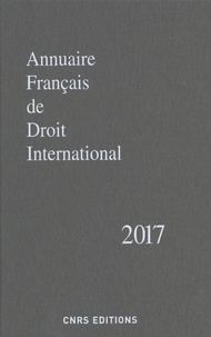  CNRS - Annuaire français de droit international - Tome 63.