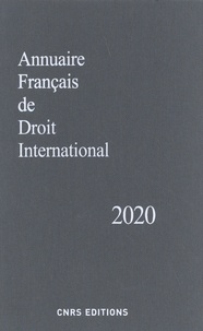  CNRS - Annuaire français de droit international - Tome 66.