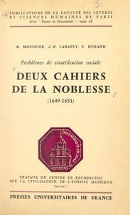 Problèmes de stratification sociale