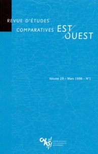  CNRS - Revue D'Etudes Comparatives Est Ouest Volume 29 Numero 1 Mars 1998.