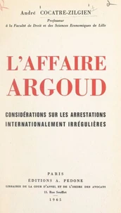 L'affaire Argoud
