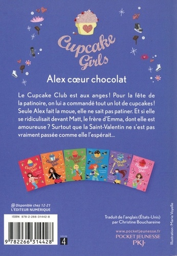 Cupcake Girls Tome 24 Alex coeur chocolat