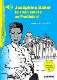 Mondes en VF - Joséphine Baker fait son entrée au Panthéon - Niv. A1 - Ebook