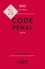 Code pénal 2022, annoté - 119e ed.  Edition 2022