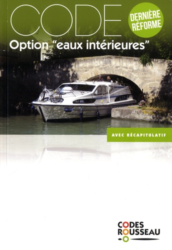 Code option "eaux intérieures"  Edition 2019