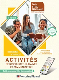 Activités de ressources humaines et communication Tle STMG