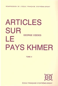 Articles sur le pays khmer