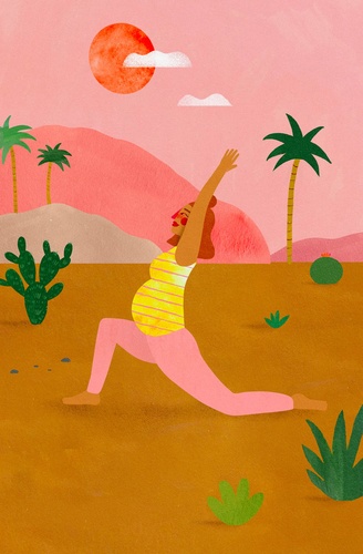 Yoga en attendant bébé. 40 exercices pour bien vivre sa grossesse