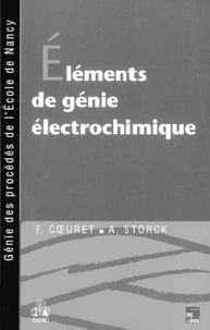 Éléments de génie électrochimique