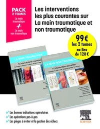 Les interventions les plus courantes sur la main traumatique et non traumatique