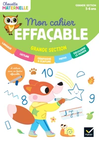 Mon cahier effaçable Grande Section