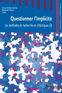 Les méthodes de recherche en didactiques