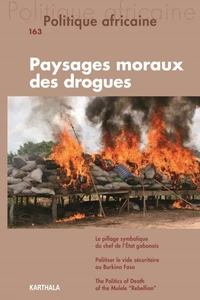 Politique africaine N-163. Les paysages moraux des drogues en Afrique