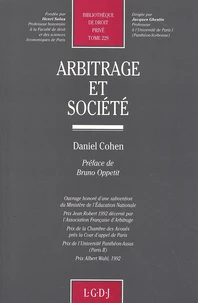 Arbitrage et société