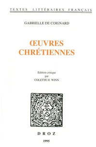 Ouvres chrétiennes