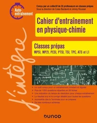 Cahier d'entrainement en physique-chimie Prépas 1re année
