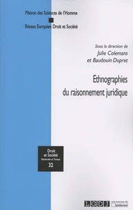 Ethnographies du raisonnement juridique