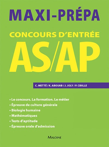 Colette Metté et Karine Abouab - Concours d'entrée AS/AP.
