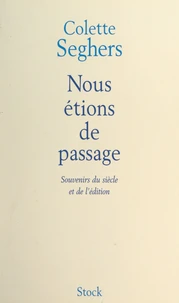 Nous étions de passage