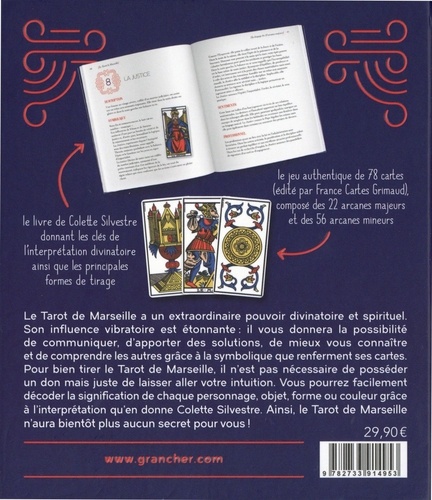 Le Tarot de Marseille. Le livre & le jeu officiel de 78 lames