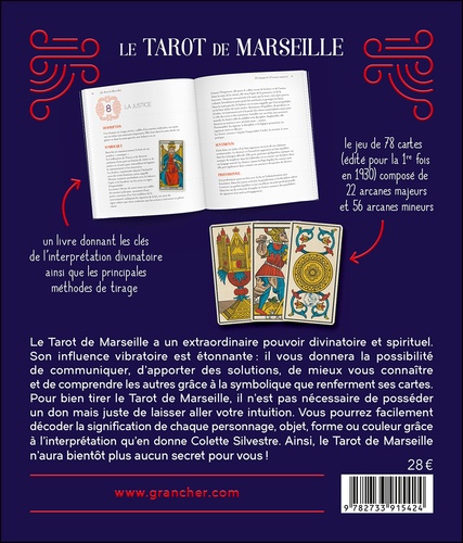 Le Tarot de Marseille. Le livre & le jeu traditionnel de 78 lames