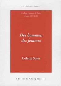 Ebook txt téléchargement gratuit Des hommes, des femmes  - Cours 2017-2018 9782914332279 (French Edition) par Colette Soler ePub PDB RTF