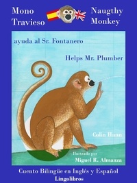  Colin Hann - Cuento Bilingüe en Inglés y Español. Mono travieso ayuda al Sr. Fontanero - Naughty Monkey helps Mr. Plumber - Estudia Inglés con el Mono Travieso., #2.
