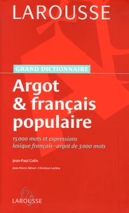 Argot & français populaire