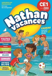 Nathan Vacances Du CE1 vers le CE2 7/8 ans