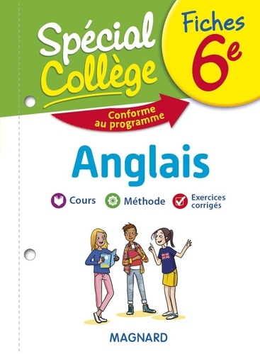 Fiches anglais 6e Spécial Collège  Edition 2019