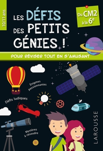 Coline Creton et Rémy Léglise - Les défis des Petits Génies du CM2 à la 6e.