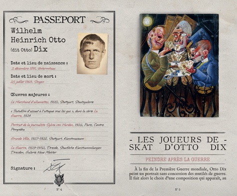 Les Joueurs de skat d'Otto Dix