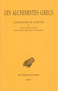 Les alchimistes grecs