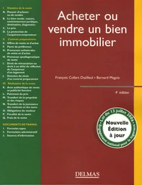 Acheter ou vendre un bien immobilier