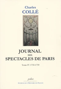 Journal des spectacles de Paris