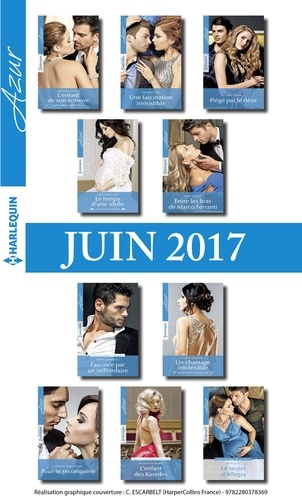 10 romans Azur + 1 gratuit (nº3835 à 3844 - juin 2017)